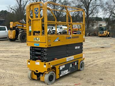 2021 XCMG XG2632DC 26' Electric Scissor Lift Man Aerial Platform bidadoo