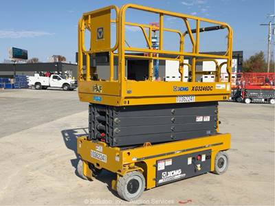 2021 XCMG XG3246DC 32' Electric Scissor Lift Man Aerial Platform Manlift bidadoo