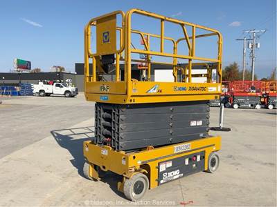 2021 XCMG XG4047DC 40' Electric Scissor Lift Man Aerial Platform Manlift bidadoo