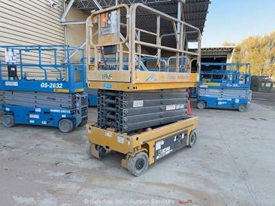 2021 XCMG XG4047DC 40' Electric Scissor Lift Man Aerial Platform Manlift bidadoo
