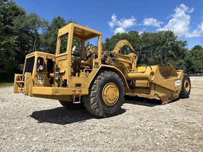 Caterpillar 621B 14 Yard Wheel Tractor Motor Scraper CAT 3406 Diesel bidadoo