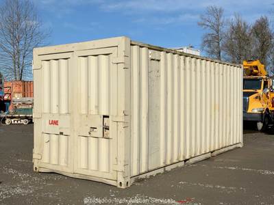 20' Dual-Door Misc Material Shipping Storage Transportation Container bidadoo