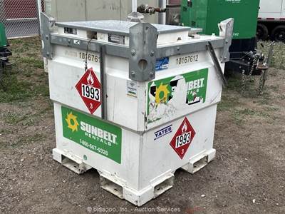 2019 Western 10TCG 250 Gallon Portable Steel Fuel Storage Container bidadoo