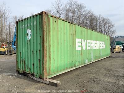2007 Xiamen Pacific 40' One Side Dual-Door Shipping Storage Container bidadoo
