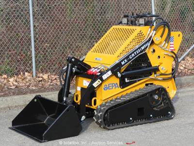 2025 AGT MX-CRT23 Ride-On Skid Steer Track Loader Crawler Aux Hyd bidadoo -New