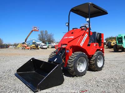 2025 AGT SDA-140W Skid Steer Wheel Loader Tractor Bucket Aux Hyd bidadoo -New