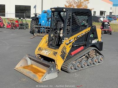 2018 ASV RT-30 Diesel Skid Steer Track Loader Crawler AUX Hyd. Perkins bidadoo