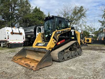 2023 ASV RT-75 Skid Steer Track Loader Cab Crawler Aux Hyd Q/C Cummins bidadoo