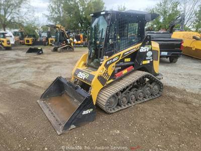 2023 ASV RT-50 Skid Steer Track Loader Crawler Aux Hyd Q/C Bucket Cab bidadoo