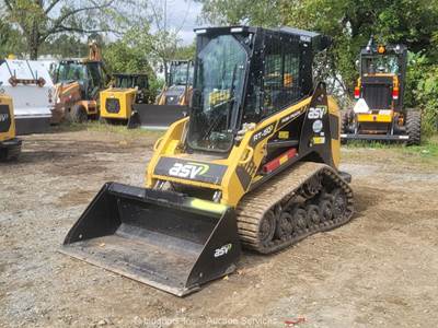 2023 ASV RT-50 Skid Steer Track Loader Crawler Aux Hyd Q/C Bucket Cab bidadoo
