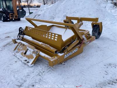 2023 Ashland 3250SS 3.25 yd Landscape Skid Steer Scraper Attachment bidadoo -New
