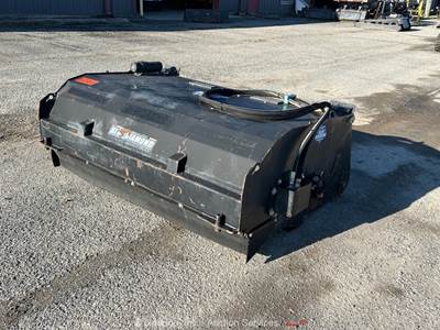 2022 Blue Diamond 116517 72" Pickup Broom Hyd Skid Steer Attachment bidadoo