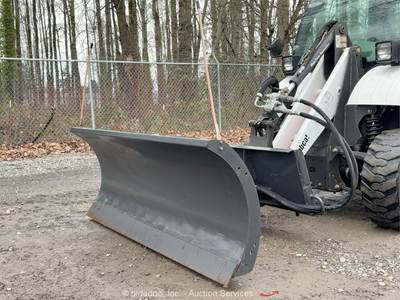 2021 Bobcat 72 Snow Blade Skid Steer Straight Hyd Plow Blade Attachment bidadoo