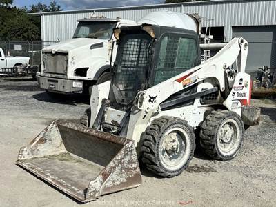 2018 Bobcat A770 Skid Steer Wheel Loader Cab Aux Hyd Q/C Bucket Diesel bidadoo