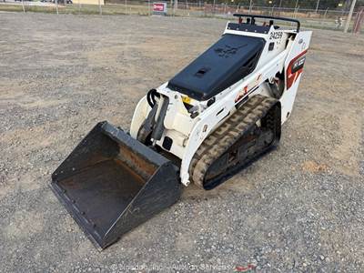 2023 Bobcat MT100 Stand-On Skid Steer Track Loader Diesel Aux Hydraulics bidadoo