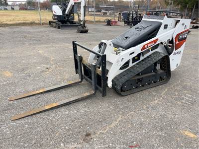 2023 Bobcat MT100 Stand On Skid Steer Track Loader Crawler Aux Hyd Forks bidadoo