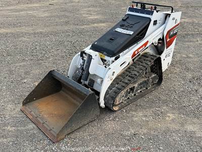 2024 Bobcat MT100 Stand On Skid Steer Track Loader Crawler Bucket Aux bidadoo
