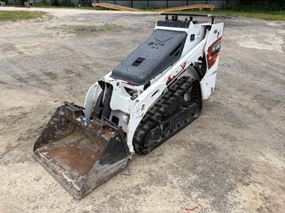 2022 Bobcat MT100 Stand On Skid Steer Track Loader Crawler Bucket Aux bidadoo