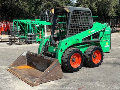2019 Bobcat S450 Skid Steer Wheel Loader Aux Hyd Diesel Bucket bidadoo -Repair