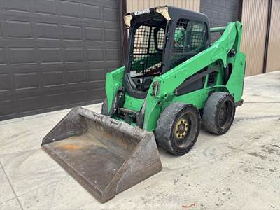 2019 Bobcat S570 Skid Steer Wheel Loader Diesel Aux Hyd Bucket Q/C bidadoo