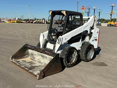 2019 Bobcat S570 Skid Steer Wheel Loader Diesel Aux Hyd Bucket bidadoo