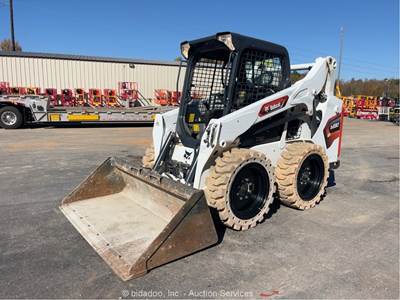 2023 Bobcat S590 Skid Steer Wheel Loader Tractor Aux Hyd BKT LOW HOURS bidadoo