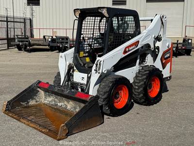2023 Bobcat S590 Skid Steer Wheel Loader Aux Hydraulics Bucket Tractor bidadoo