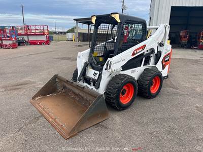 2023 Bobcat S590 Skid Steer Wheel Loader Tractor Aux Hydraulics Bucket bidadoo