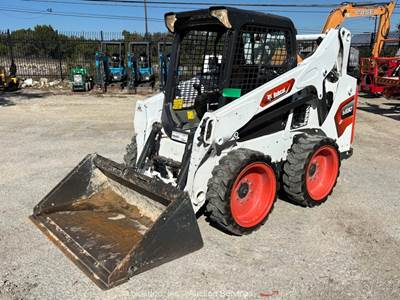 2022 Bobcat S590 Skid Steer Wheel Loader Aux Hyd Diesel Bucket Tractor bidadoo