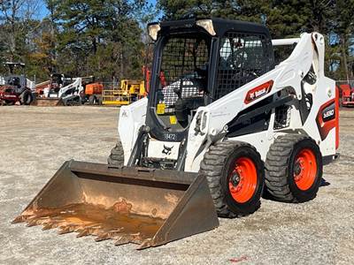 2022 Bobcat S590 Skid Steer Wheel Loader Bucket Aux Hydraulics Tractor bidadoo
