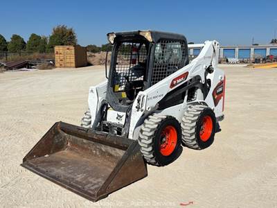 2022 Bobcat S590 Skid Steer Wheel Loader Aux Hyd Diesel Tractor Bucket bidadoo