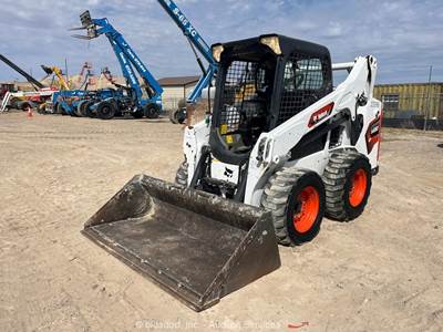 2023 Bobcat S590 Skid Steer Wheel Loader Auxiliary Hydraulics Bucket bidadoo
