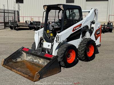 2023 Bobcat S590 Skid Steer Wheel Loader Aux Hydraulics Bucket Tractor bidadoo