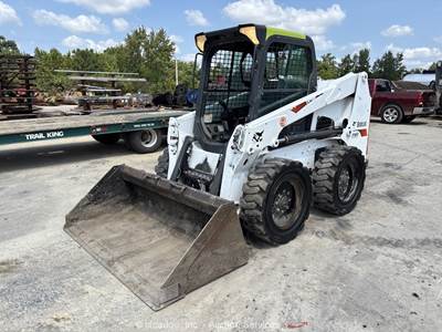 2019 Bobcat S630 Skid Steer Wheel Loader Tractor Bucket Cab A/C Aux Hyd bidadoo