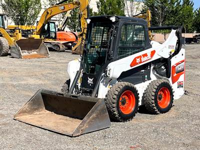2023 Bobcat S64 Skid Steer Wheel Loader Heated Cab Bucket Aux Hyd Diesel bidadoo