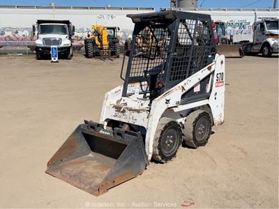 2016 Bobcat S70 Compact Skid Steer Wheel Loader Aux Hydraulic Bucket bidadoo