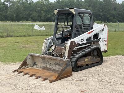 2017 Bobcat T450 Compact Track Loader Skid Steer Crawler Aux Hyd Bucket bidadoo