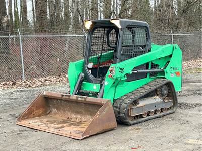 2018 Bobcat T550 Skid Steer Compact Track Loader Crawler Aux Hyd Bucket bidadoo