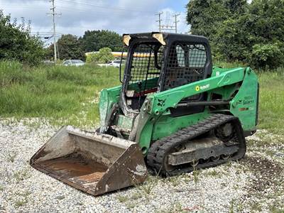 2016 Bobcat T550 Skid Steer Compact Track Loader Crawler Aux Hyd Bucket bidadoo