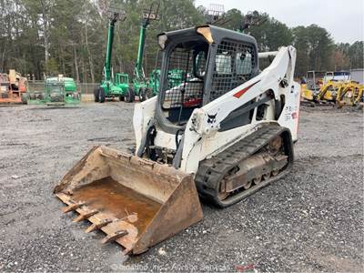 2018 Bobcat T590 Skid Steer Crawler Track Loader Tractor Aux Hyd Bucket bidadoo