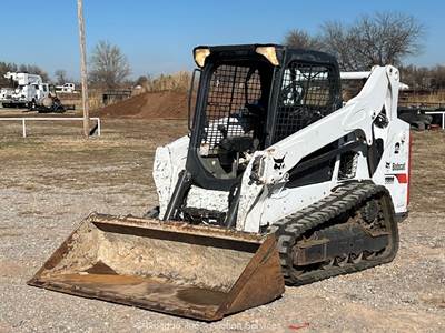 2019 Bobcat T590 Skid Steer Compact Track Loader Crawler Bucket Aux bidadoo