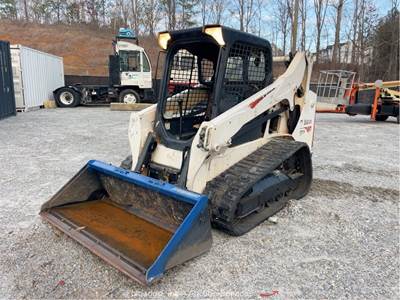 2017 Bobcat T590 Skid Steer Crawler Track Loader Tractor Aux Hyd Bucket bidadoo