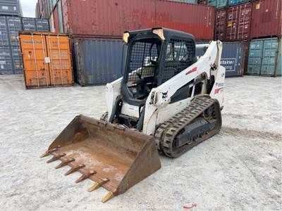 2019 Bobcat T590 Skid Steer Compact Track Loader Crawler Bucket Aux bidadoo