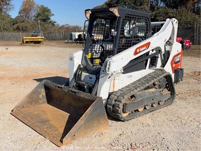 2024 Bobcat T595 Skid Steer Track Loader Crawler Bucket Aux Hydraulics bidadoo