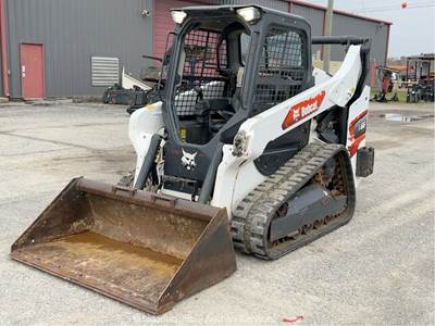 2021 Bobcat T66 Compact Skid Steer Track Loader Crawler Bucket Aux Hyd bidadoo