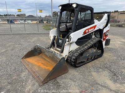 2021 Bobcat T66 Compact Skid Steer Track Loader Crawler Aux Hyd Bucket bidadoo