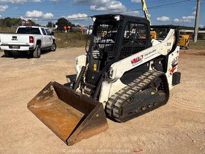 2023 Bobcat T66 Compact Skid Steer Track Loader Crawler Bucket Aux Hyd bidadoo