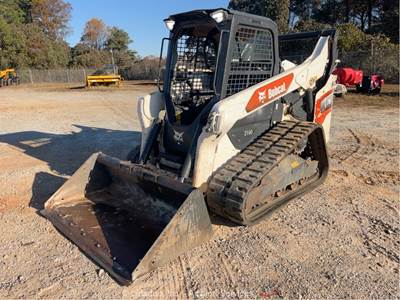 2021 Bobcat T76 Skid Steer Track Loader Crawler Bucket Auxiliary Hyd bidadoo