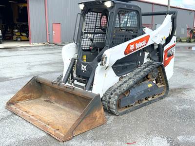 2021 Bobcat T76 Skid Steer Track Loader Crawler Bucket Aux Hydraulics bidadoo