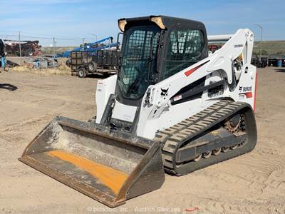2021 Bobcat T770 Skid Steer Track Loader A/C Cab Crawler High Flow Aux bidadoo